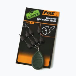 Stopery karpiowe Fox International Edges Tungsten Line Guard Beads czarne CAC671