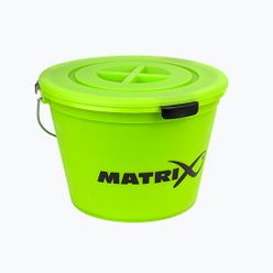 Wiadro wędkarskie z miską i sitem Matrix Bucket Set Inc Tray And Riddle zielone GBT020