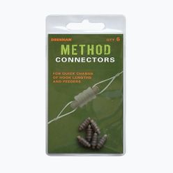 Łącznik do przyponów DrennanMethod Connector 6 szt. brązowy TFFQCC000