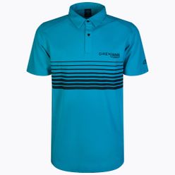 Koszulka wędkarska męska Drennan Aqua Line Polo niebieska CSDAP205