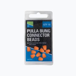 Stopery wędkarskie Preston Pulla Bug Connector Beads pomarańczowe P0020003