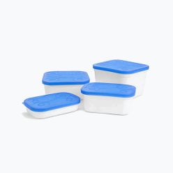 Pudełko na przynęty Preston Innovations White Bait Tubs biało-niebieskie P0260004