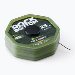 Plecionka przyponowa karpiowa Ridge Monkey Connexion Rock Bottom Tungsten Soft Coated Hooklink zielona RMT279