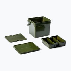 Wiadro wędkarskie Ridge Monkey Compact Bucket System zielone RM483