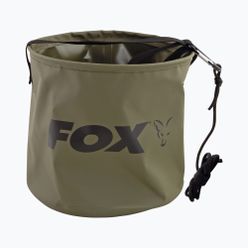 Wiaderko karpiowe Fox Collapsible Large Water Bucket inc Rope / Clip zielone CCC049