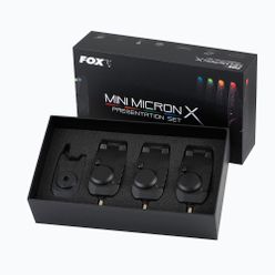Sygnalizatory wędkarskie Fox International Mini Micron X 3 rod set czarne CEI198
