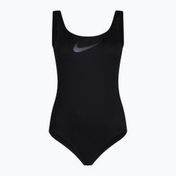 Strój pływacki jednoczęściowy damski Nike City Series czarny NESSA306