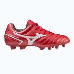 Buty do piłki nożnej dziecięce Mizuno Monarcida II Sel Md czerwone P1GB222560_34.0/2.0