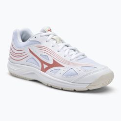 Buty do siatkówki damskie Mizuno Cyclone Speed 3 biało-różowe V1GC2180K36_36.0/3.5