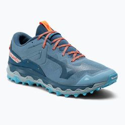 Buty do biegania męskie Mizuno Wave Mujin 9 niebieskie J1GJ227051