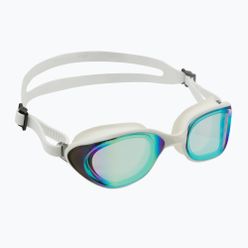 Okulary do pływania Nike Expanse Mirror białe NESSB160