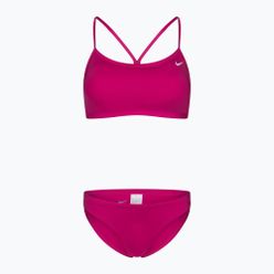 Strój pływacki dwuczęściowy damski Nike Essential Sports Bikini różowy NESSA211