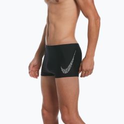 Bokserki kąpielowe męskie Nike Jdi Swoosh Square Leg czarne NESSC581
