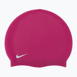 Czepek pływacki dziecięcy Nike Solid różowy TESS0106