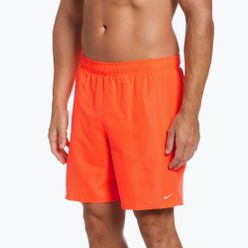 Szorty kąpielowe męskie Nike Essential 7" Volley pomarańczowe NESSA559