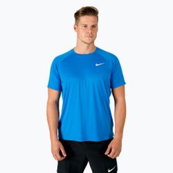 T-shirt treningowy męski Nike Ring Logo niebieski NESSA586