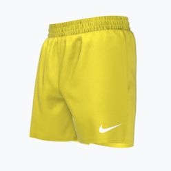 Szorty kąpielowe dziecięce Nike Essential 4" Volley żółte NESSB866