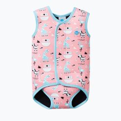 Pianka do pływania dziecięca Splash About Baby Wrap Arka Niny 2mm różowa BWNAL