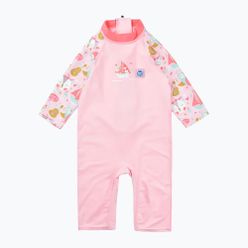 Kombinezon UPF 50+ dziecięcy Splash About UV Toddler Sunsuit różowy TUVSOP1
