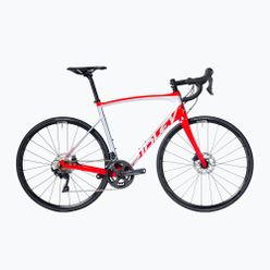 Rower szosowy Ridley Fenix SL Disc Ultegra FSD08Cs srebrno-czerwony SBIFSDRID545