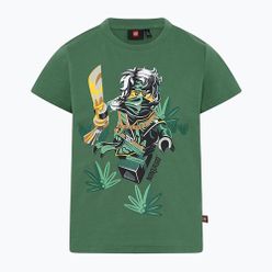 Koszulka trekkingowa dziecięca LEGO Lwtaylor 327 zielona 12010826