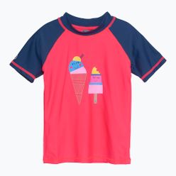 Koszulka do pływania dziecięca Color Kids Print różowa CO7201305380