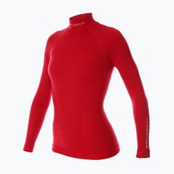 Koszulka termoaktywna damska Brubeck Extreme Wool 3282 czerwona LS11930
