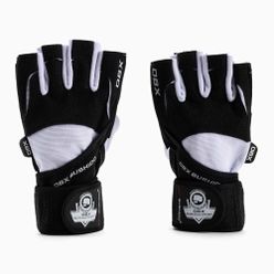 Rękawiczki fitness DBX BUSHIDO czarno-białe DBX-Wg-162-M