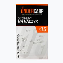 Stopery karpiowe UnderCarp na haczyk transparentne UC189