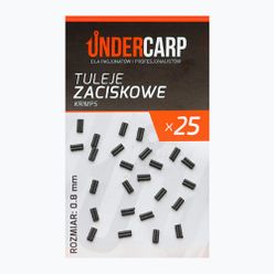 Tuleje karpiowe UnderCarp Krimps zaciskowe czarne UC429