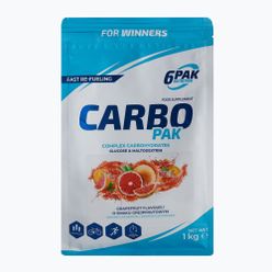 Węglowodany 6PAK Carbo Pak 1000 g Grapefruit