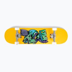 Deskorolka klasyczna Fish Skateboards Mason Beginner 8.0” żółta