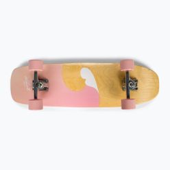 Deskorolka surfskate Fish Skateboards Wave beżowa SURF-WAV-SIL-PIN