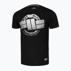T-shirt treningowy męski Pitbull West Coast Steel Logo czarny 219030900002