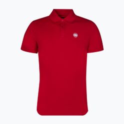 Koszulka polo męska Pitbull Regular Logo czerwona 210201450002