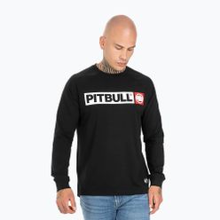 Koszulka longsleeve męska Pitbull Hilltop Spandex 210 czarna 231006900001