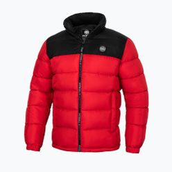 Kurtka zimowa męska Pitbull West Coast Boxford Quilted czerwona 522022904501