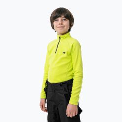 Bluza narciarska dziecięca 4F JBIMP001 lemon