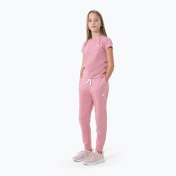 Koszulka dziecięca 4F JTSD001 light pink