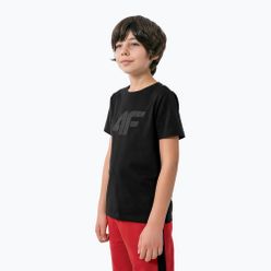 Koszulka dziecięca 4F JTSM002 deep black