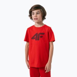 Koszulka dziecięca 4F JTSM002 red