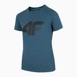 T-shirt dziecięcy 4F HJZ22-JTSM002 niebieski