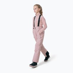 Spodnie narciarskie dziecięce 4F JSPDN001 light pink