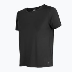 T-shirt treningowy damski 4F czarny H4Z22-TSDF010