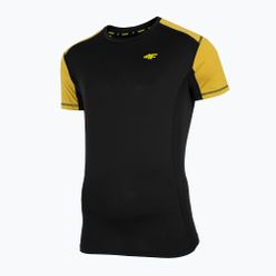 T-shirt treningowy męski 4F czarny H4Z22-TSMF010