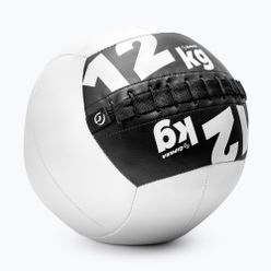 Piłka wall ball Gipara 12 kg biała 3230