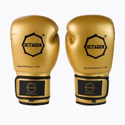 Rękawice bokserskie Octagon Gold Edition 1.0 złote