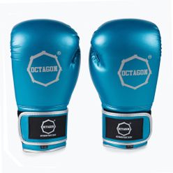 Rękawice bokserskie Octagon niebieskie
