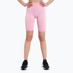 Bikery treningowe damskie Gym Glamour Push Up Candy Pink 410