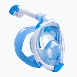 Maska pełnotwarzowa do snorkelingu dziecięca AQUASTIC niebieska SMK-01N